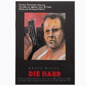 Die Hard (1988) - Original Poster Concept Artwork