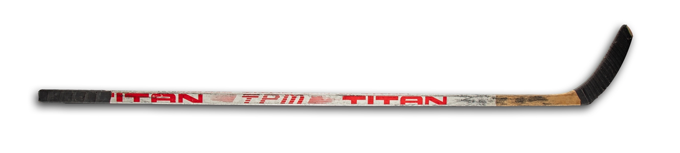 Mike Bossy Game Used Stick