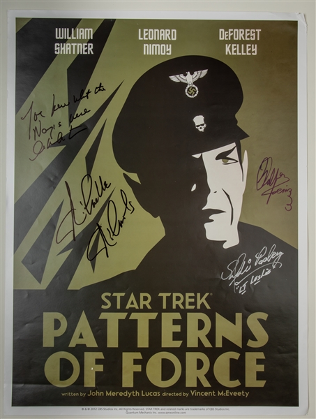 Star Trek: Inscribed Original Series Poster “Patterns Of Force”
