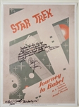 Star Trek: Inscribed Original Series Poster “Journey To Babel” 