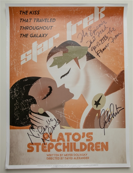 Star Trek: Inscribed Original Series Poster “Plato’s Stepchildren”  